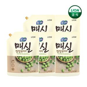 참그린 매실 주방세제 1kg 리필X5개