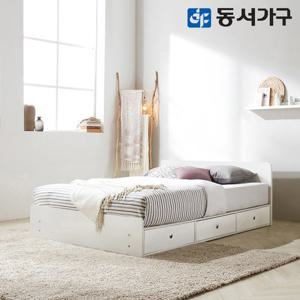 동서가구 루젠 슈퍼싱글 SS 깊은서랍 1단 수납침대 프레임 DF636140