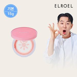 [기본] 엘로엘 피치 핑크 톤업 팡팡 선쿠션 15g 본품_ELROEL