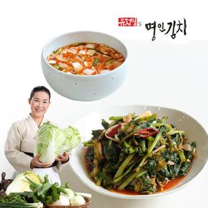 [식품명인 유정임] 열무김치 3kg + 나박김치 2kg