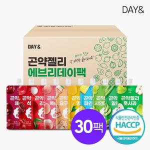 [참앤들황토농원]데이앤 2kcal 곤약젤리 에브리데이팩 10종 150ml×30팩×1박스