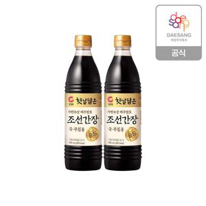 청정원 조선간장 840mlx2개