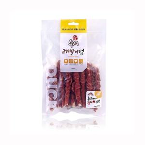 수제 고기말이껌 오리스틱 14p/맛있는 고기가 두배!!