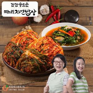 깐깐 송도순 포기김치 5kg+열무물김치 3kg