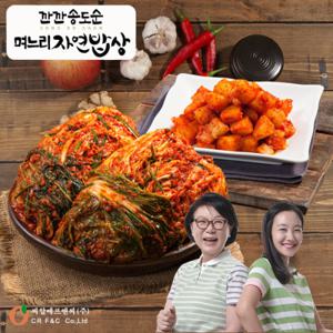 깐깐 송도순 포기김치 5kg+깍두기 3kg