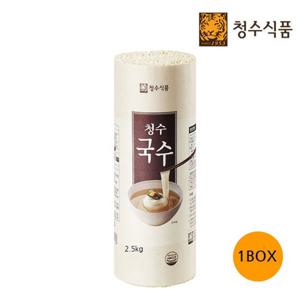 [청수식품] 청수 국수 25인분(원통) 2.5kg x 6통