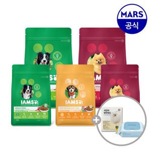 아이엠즈 독 건사료 1.5kg (택1)+배변패드+베베숲물티슈1팩