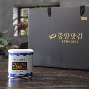 [중앙맛김] 특별히 맛있는 곱창돌김(캔김) 35g(54매) x 4캔