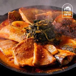 [아빠식당] 속초식 가시없는 시래기 모듬생선찜 500g 2팩 (+코다리,임연수,고등어,가자미,볼락 5종)