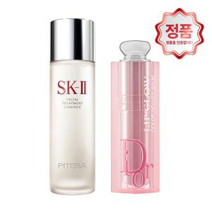 SK2 페이셜 트리트먼트 에센스 230ml + 디올 New 어딕트 립 글로우 립밤 3.2g