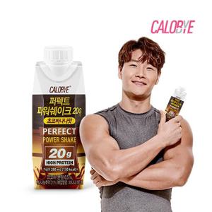 칼로바이 퍼펙트 파워쉐이크 20G 초코바나나 프로틴 음료 250ml x 18개입