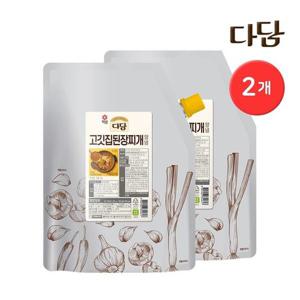 [CJ프레시웨이]다담 양념소스 벌크 / 고깃집 된장찌개 2kg 2개