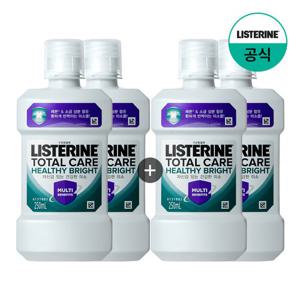 [리스테린] 헬씨브라이트 250ml 2개+2개