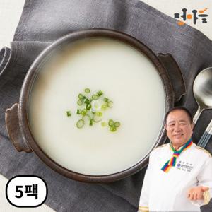 [정마을] 실온보관 무첨가 국내산 한우 사골곰탕 500g x 5팩