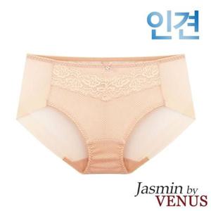 [자스민by비너스]95-105/인견 레이스 헴누디삼각팬티1종(JPT1265)