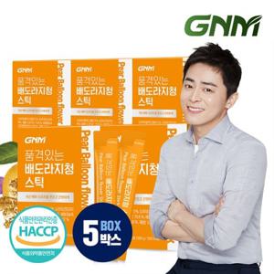 GNM 품격있는 국산 배 도라지청 스틱 5박스 (총 150포) / 배도라지즙 대추 모과