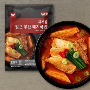 [외갓집] 얼큰 부산 돼지국밥 500g X 4팩