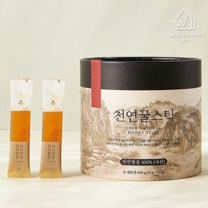 갤러리아_[웰굿]프리미엄 국내산 밤나무꽃 벌꿀 900g(10gX90포)