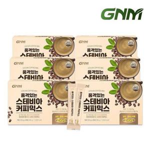 갤러리아_[당 없는 무설탕커피] GNM 스테비아 커피믹스 스틱 6박스 / 제로