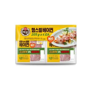 [코스트코] 백설 햄스빌 베이컨 205g×4_냉장