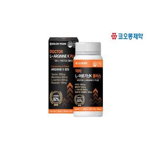 코오롱제약 닥터 L-아르기닌K 플러스(1000mgX180정)