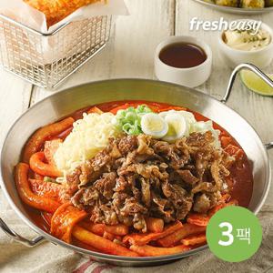 [프레시지] 호로록 우삼겹떡볶이 2인분 x3팩 (냉장)