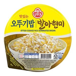 [오뚜기] 오뚜기밥 발아현미밥 210g X 18개