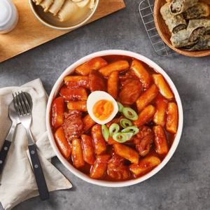 [춘천닭갈비떡볶이] 밀키트 떡볶이닭 750g (2인분, 순살닭갈비 400g + 쌀떡 350g) x 2세트