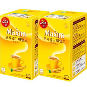 동서 맥심 모카골드 커피믹스 150T+20T x 2개