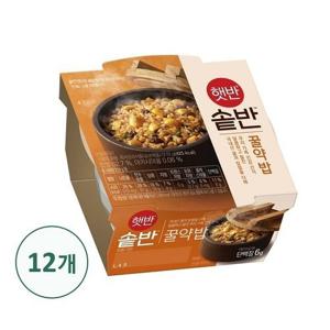 [CJ] 햇반 솥반 꿀약밥210g x 12개