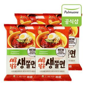 [풀무원] 새콤달콤 생쫄면 460g(2인분) x 4봉