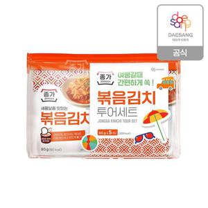 종가 볶음김치 투어세트(80g x 5개) x 4개