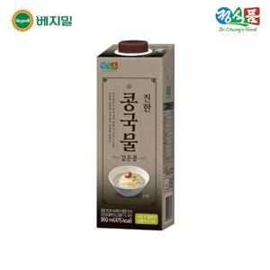 [정식품]간단요리사  진한 콩국물 검은콩 950ml × 12팩