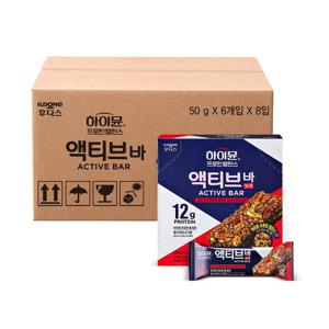 하이뮨 프로틴 밸런스 액티브 바 넛츠 50g 8박스(48입)