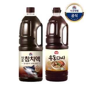 [사조대림] 참치액2.1kg 1개 +우동다시소스 2.15kg 1개