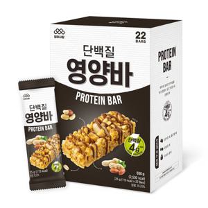 [엄마사랑] 단백질 영양바 1박스 (25g x 22개)