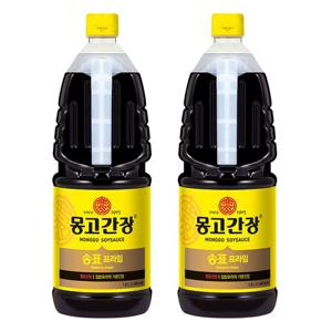 몽고 송표 프라임 양조간장 1.8L x 2개