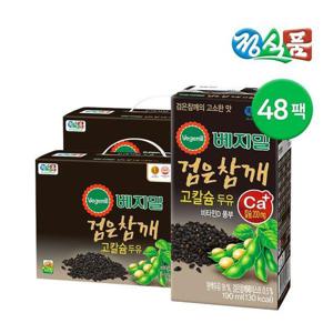 갤러리아_정식품 베지밀 검은참깨 고칼슘두유 190ml 48팩