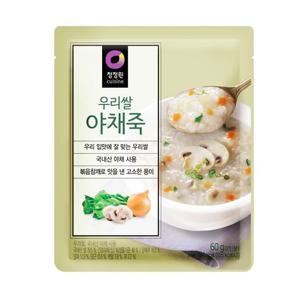 [청정원] 우리쌀 야채죽 60g