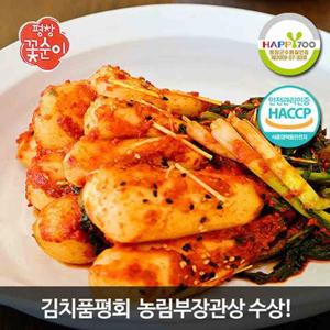 TV홈쇼핑브랜드 [김치 명인 평창꽃순이] 총각김치 5kg