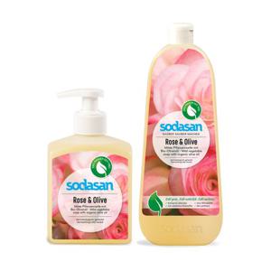 소다산 리퀴드 솝 로즈 300ml+1000ml 세트