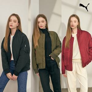 [PUMA] 22FW 푸마스포츠 여성 인퀼팅 봄버자켓 3컬러 택1