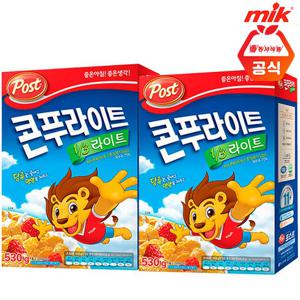 동서 포스트 콘푸라이트1/3슈거라이트 530g X 2개