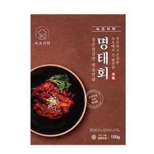 [속초식탁] 명태회무침 10팩(1팩당100g)