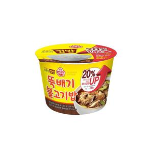 오뚜기 컵밥 뚝배기불고기밥 320g x 12개