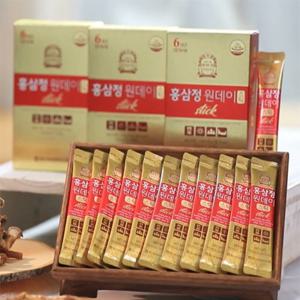 풍기인삼 황풍정 6년근 원데이스틱 10ml 60포 2개월분 쇼핑백 2개 포함