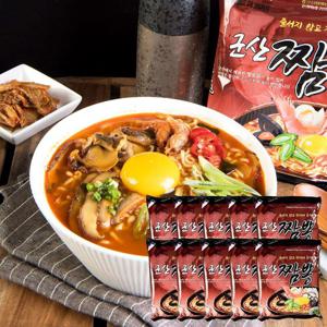 군산짬뽕라면 122g x 10입