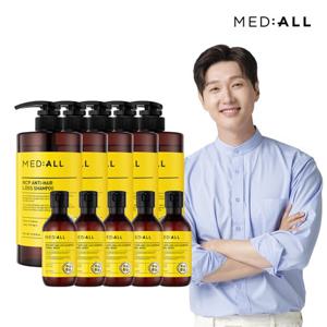 [메디올] 두피청정 샴푸 800ml x 5개+100ml x 5개