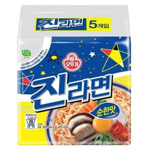 오뚜기 진라면 순한맛 120G*5입