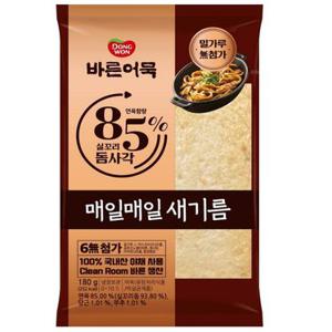 동원 바른어묵 85%실꼬리돔 사각 180G